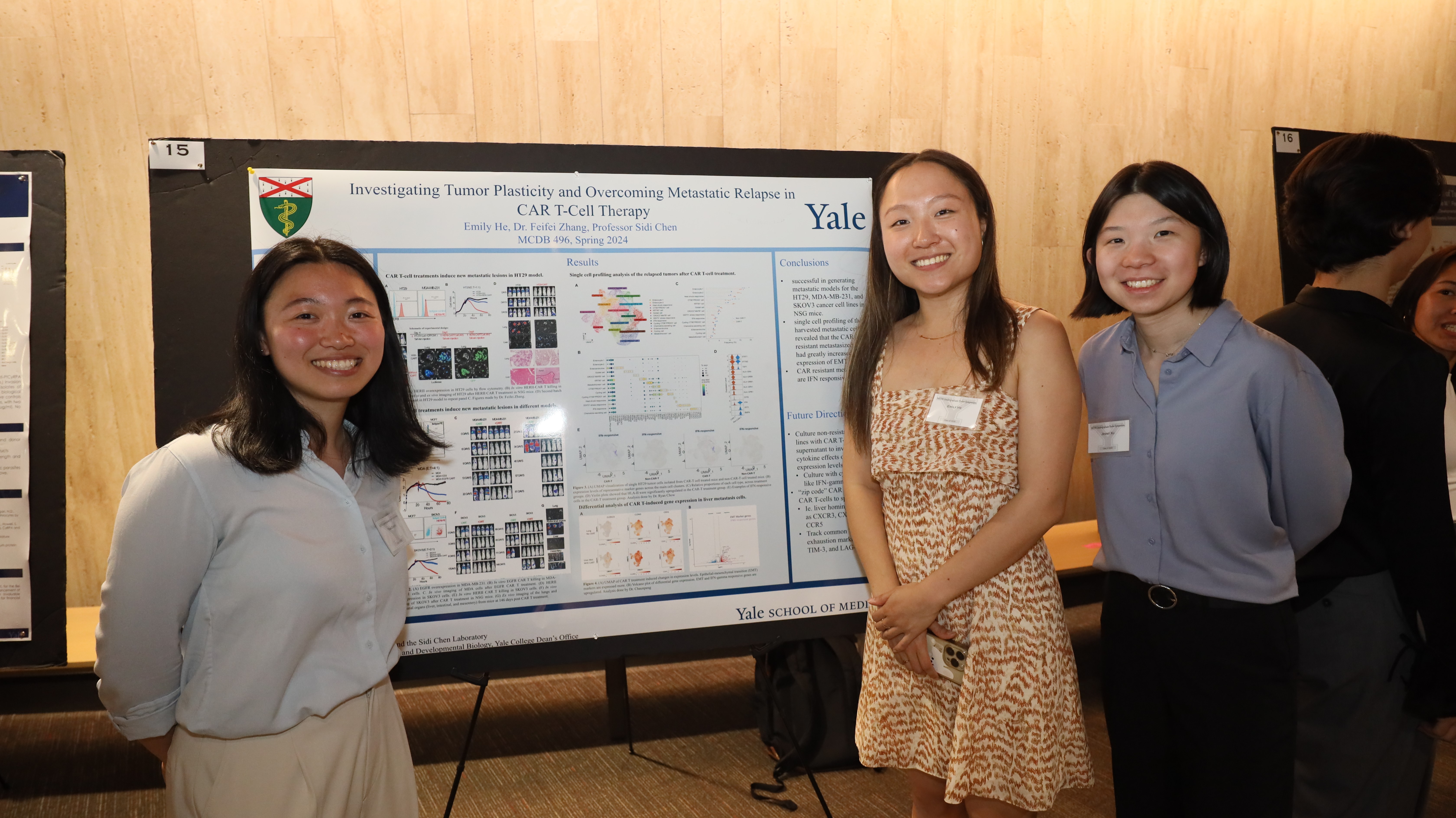 Emily He and friends