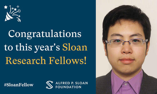 jing yan sloan fellowship award winner